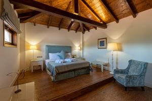 Posteľ alebo postele v izbe v ubytovaní Nymfasia Resort