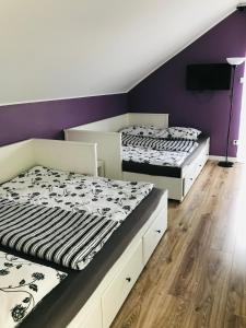 Posteľ alebo postele v izbe v ubytovaní Baltic Sea Home