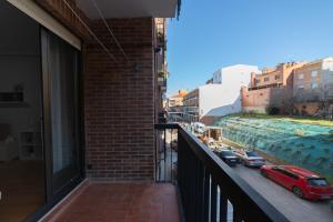 Balcony o terrace sa Apartamento Albelda Centro