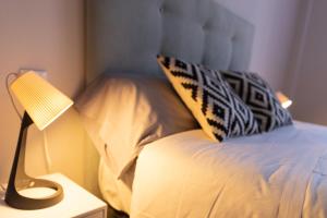 Postel nebo postele na pokoji v ubytování Apartamento Albelda Centro