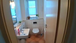Ein Badezimmer in der Unterkunft Ferienhaus Seefried