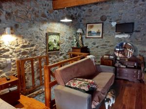 Χώρος καθιστικού στο O Palheirinho - Turismo Rural - Bragança