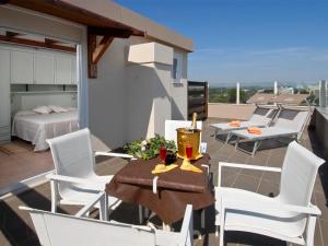 Balkón nebo terasa v ubytování Hotel Pacific