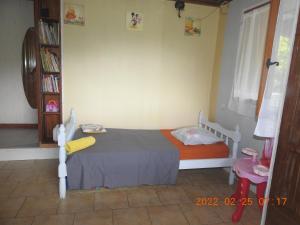 Postel nebo postele na pokoji v ubytování Maison aux Portes du Sud Sauvage