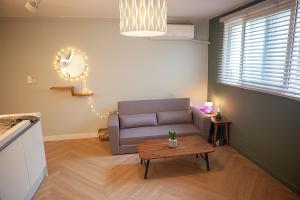 Posezení v ubytování Hostel Mihojae Seomyeon