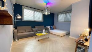 Posezení v ubytování Hostel Mihojae Seomyeon
