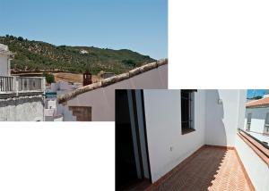 a collage of photos of a building with a view at CR La Cuadra in Constantina