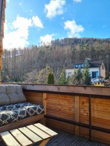 Nespecifikovaný výhled na hory nebo výhled na hory při pohledu z apartmánu