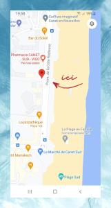Studio Cozy en Bord de Plage avec Vue Mer et Wifi的证书、奖牌、标识或其他文件