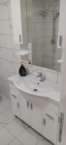 Ένα μπάνιο στο Leo Apartment +28 φωτογραφίες