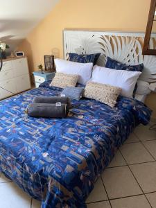 Postel nebo postele na pokoji v ubytování Villa Sea View