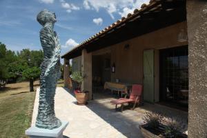 Κήπος έξω από το B&B La Grande Dame