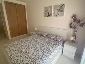 Postel nebo postele na pokoji v ubytování Apartamento Alcotan