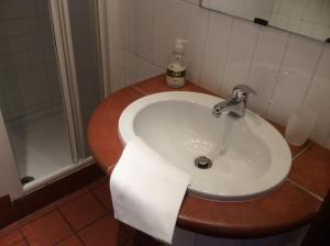 Koupelna v ubytování Hotel Al SanPietrino