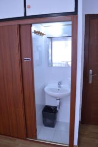 Kúpeľňa v ubytovaní ArArAt Hostel
