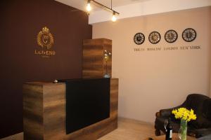 Certifikát, hodnocení, plakát nebo jiný dokument vystavený v ubytování Legend Hotel