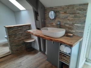 Ванная комната в Le clos des sources