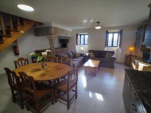 Χώρος καθιστικού στο CASA ACACIA O Grove