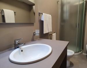 A bathroom at Il Gabbiano