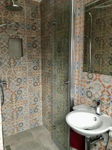 Phòng tắm tại Casa Papillon