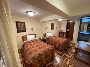 Katil atau katil-katil dalam bilik di Awki´s Dream Hotel