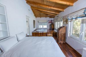 Postel nebo postele na pokoji v ubytování Raise Polydrosos Mountain stay