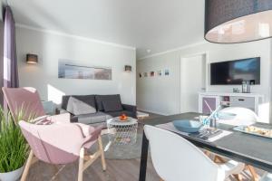 TV/Unterhaltungsangebot in der Unterkunft Apartmenthaus "Kiki", Wohnung "Traumbude"