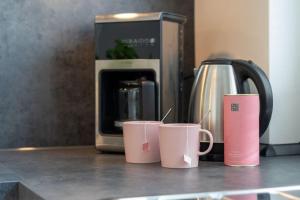Kaffee-/Teezubehör in der Unterkunft Apartmenthaus "Kiki", Wohnung "Traumbude"