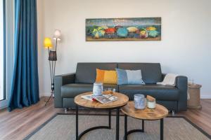 Posezení v ubytování Apartmenthaus-Kiki-Wohnung-Kiek-in