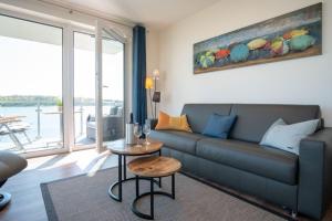 Posezení v ubytování Apartmenthaus-Kiki-Wohnung-Kiek-in