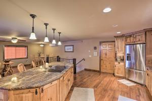 A kitchen or kitchenette at Modern Deadwood Apt with Mountain Views and Grill!