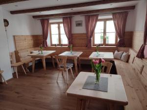 Posezení v ubytování Landhaus Hutter