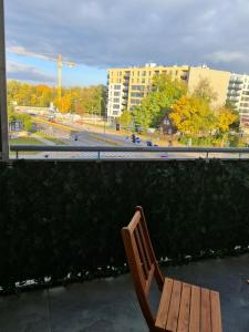 Balkón alebo terasa v ubytovaní Apartament Wyszyńskiego 10 + 1 fotografia