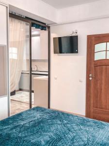 En eller flere senge i et værelse på Calea Crângași