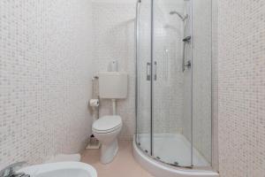 Koupelna v ubytování Casa Lilla