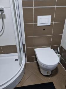 Kúpeľňa v ubytovaní LUKA Apartman Pakoštane + 27 fotografií