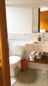 Koupelna v ubytování Bangalôs Floripa - Tiny House