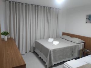 Casa em Condomínio Gamboa - Morro de São Paulo Ba 객실 침대