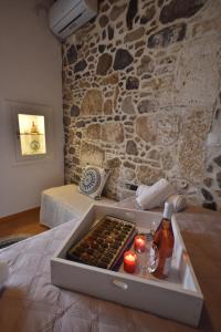 Posezení v ubytování Patriko Nisyrian Guesthouse