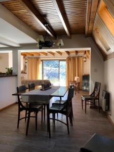 Χώρος καθιστικού στο Casa El Ciprés