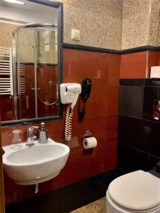 Baðherbergi á Hotel Solaris