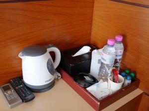 Set per la preparazione di tè e caffè presso Andaman Resort