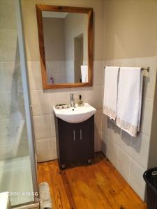 Kylpyhuone majoituspaikassa Welbedacht Estate Self catering Accommodation