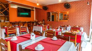 Restaurace v ubytování Pousada e Restaurante Tia Lita