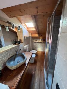 Phòng tắm tại Mansarda Belvedere