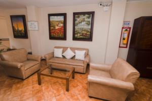 Istumisnurk majutusasutuses HOTEL ACHALAY