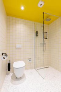 Koupelna v ubytování Kartuli Hotel