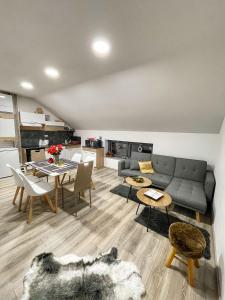 Posezení v ubytování Apartmán Šakal