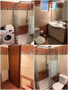 Kúpeľňa v ubytovaní Renting House GALINI