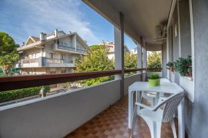 Balkón nebo terasa v ubytování B&B DREAM